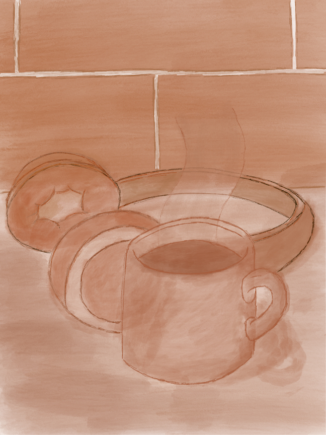 Coffee and Headphones