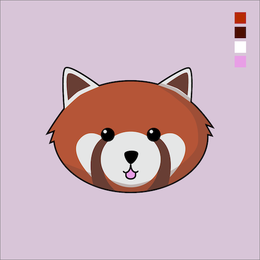 Cheeky red panda